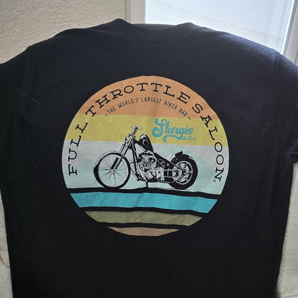 Full Throttle Saloon Black T-Shirt